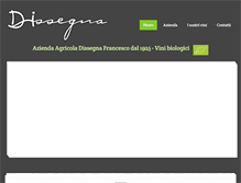 Tablet Screenshot of dissegnavini.com